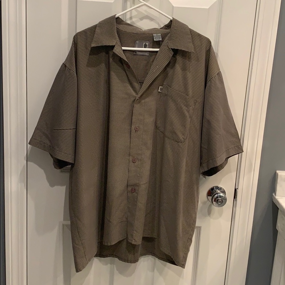 Pineapple connection button down shirt